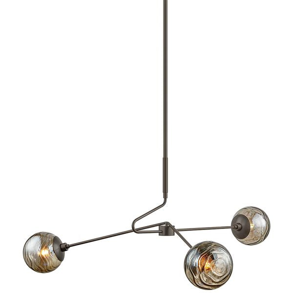 Lampa wiszaca o miekkim zarysie z wyraznym zarysem w odcieniu bieli