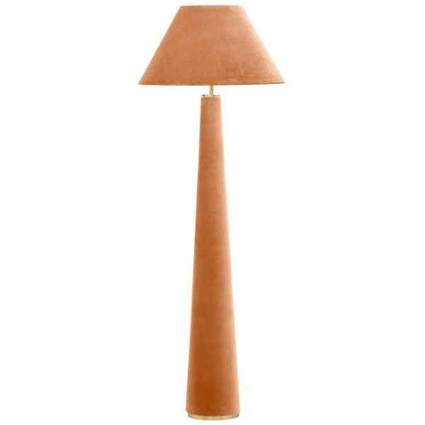 Lampa pod ogowa o prostej sylwetce z wywazonymi proporcjami w odcieniu bezu
